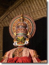 Tanečník tance kathakali