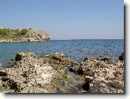 Afrodité vyšla z moře,zátoka Ladiko,Rhodos