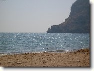 Trpaslík u pláže Tsambika,Rhodos