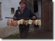 jiřínek s uzeným